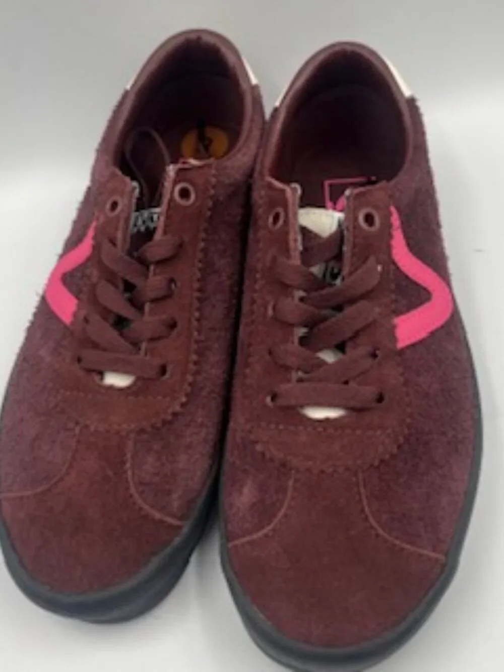 NEW Vans Sport Sneaker brown pop retro Unisex Women’s 8 Men’s 6.5 Suede Low top
